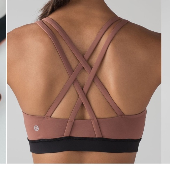 Lululemon Energy Bra Henna / Black - Picture 5 of 7